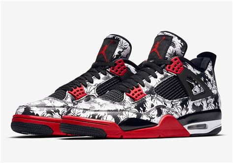 nike air jordan 4 tattoo|jordan 4 flight club.